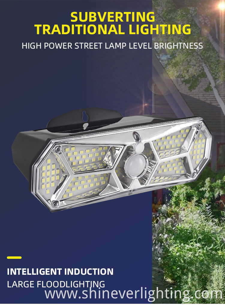 Solar-powered motion security light